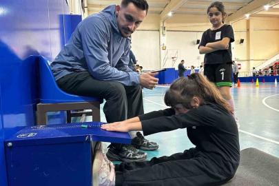 Buharkent’te yetenek avcıları geleceğin sporcularını keşfetti