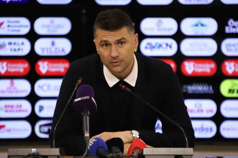 Burak Yılmaz: "Oyuncularım bugün yüreğini ortaya koyarak galip geldi"