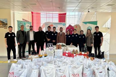 Burhaniye’de ihtiyaç sahibi öğrencilere kışlık destek sağlandı