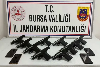 Bursa Gemlik’te ruhsatsız silah operasyonu: 4 tutuklama