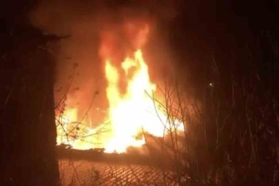 Bursa’da 2 katlı ev alevlere teslim oldu