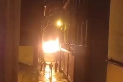 Bursa’da depo yangını, korku dolu anlar yaşattı