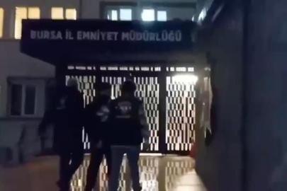 Bursa’da kuyumcuya silahlı yağma girişiminin şüphelisi yakalandı