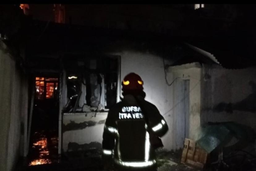 Bursa’da müstakil evde korkutan yangın