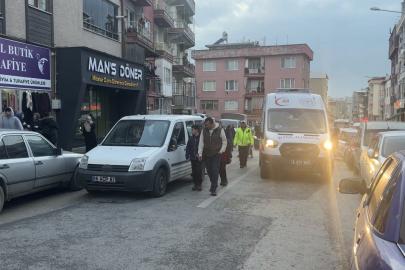 Bursa’da otomobilin çarptığı yaya yaralandı