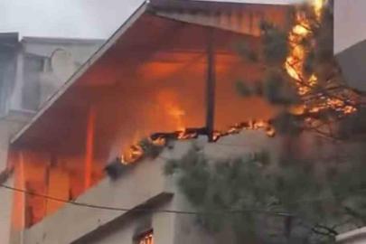 Bursa’da yangında daire alev topuna döndü