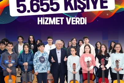 Büyükşehir konservatuvarı 2025 yılında 5 bin 655 kişiye sanatla dokundu