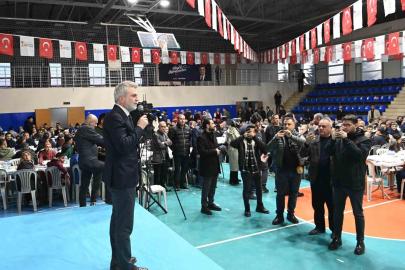 Büyükşehir’in gönül sofrası Türkoğlu’nda kuruldu