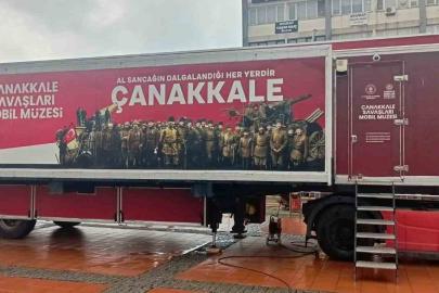 Çanakkale Savaşları Mobil Müzesi Aliağa’da