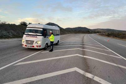Çanakkale’de 509 araç trafikten men edildi