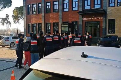 Çanakkale’de jandarmadan uyuşturucu operasyonuna 8 tutuklama