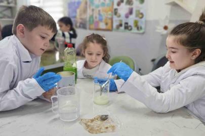 Canik’te yarıyıl tatili, bilim ve teknolojiye taçlandı