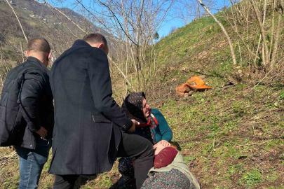 Cenazeye giderken hayat kurtardılar