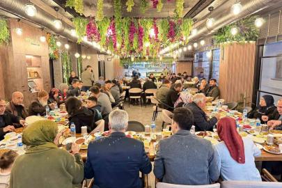 Çermik Kaymakamı Karataş, ilk iftar sofrasında şehit aileleri ile buluştu