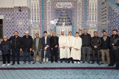 Çermik’te teravih namazı hatimle kılındı