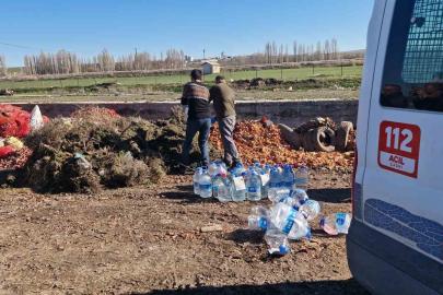 Çorum’da 180 litre kaçak alkol imha edildi
