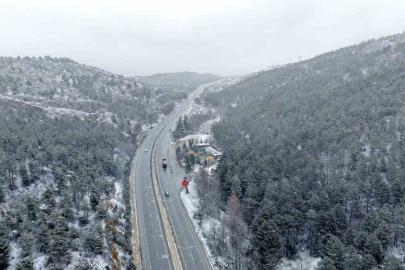 Çorum’da kar yağışı etkili oluyor