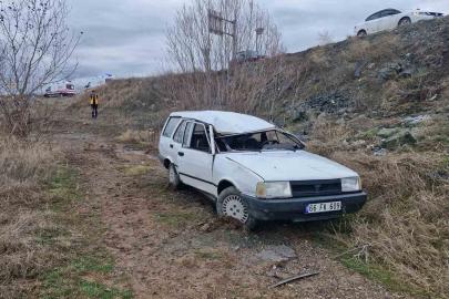 Çorum’da Tofaş şarampole uçtu: 3 yaralı
