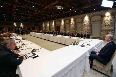 Cumhurbaşkanı Erdoğan, ASKON yönetim kurulunu kabul etti