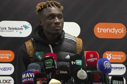 Daniel Agyei: "Zor bir maçtı, şanssızdık"