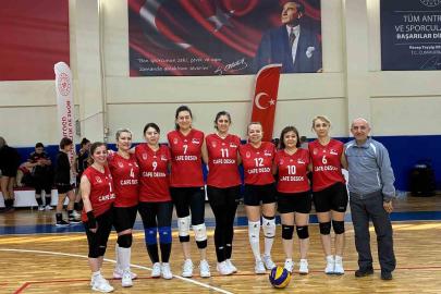 Datça’da filelerin şampiyonu MSKÜ oldu