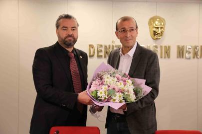 Denizli Gazeteciler Cemiyetinde devir teslim