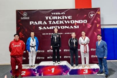 Denizlili Parataekwondo Sporcuları Türkiye Şampiyonasında 4 Madalya Kazandı