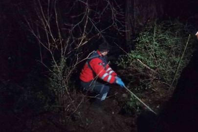 Dereye uçan operatörü kurtaran 4 itfaiye personeli, oksijen zehirlenmesi yaşadı