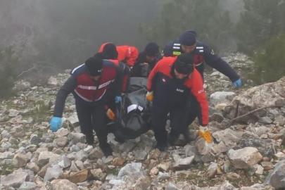 Dinamit patlamasıyla ölen şahsın uçuruma atıldığı iddiası