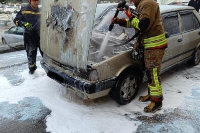 Dörtyol’da TOFAŞ alevlere teslim oldu