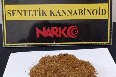 Dur ihtarına uymayan araçtan uyuşturucu çıktı