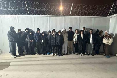 Edirne’de 18 düzensiz göçmen yakalandı