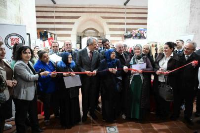 Edirne’de kadınların el emeği göz nuru ürünleri görücüye çıktı