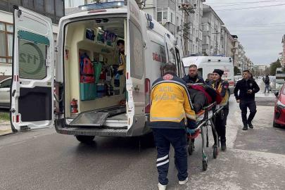 Edirne’de otomobillerin çarpıştığı kaza kamerada