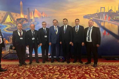 Edremit Ticaret Odası Başkanı Çetin, Türkiye-Mısır İş Forumlarına katıldı