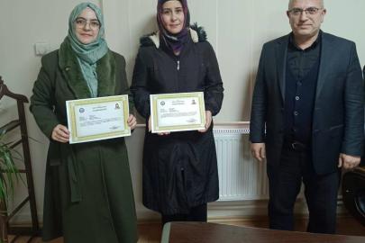 Emet’te Kur’an kursu öğreticilerine başarı belgesi verildi