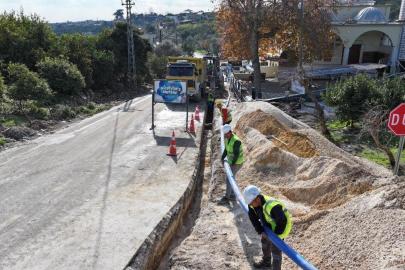 Erdemli’de su altyapısı yenilendi, mahalle kesintisiz suya kavuştu