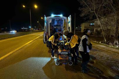 Ereğli’de motosiklet kazası: 1 yaralı