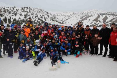Ergan Dağı’nda Minikler Festivali ödül töreni düzenlendi