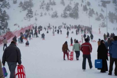 Ergan Kayak Merkezi sömestirin son gününde doldu taştı