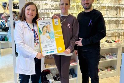 Erken tanı hayat kurtarır mottosu esnaflara anlatıldı