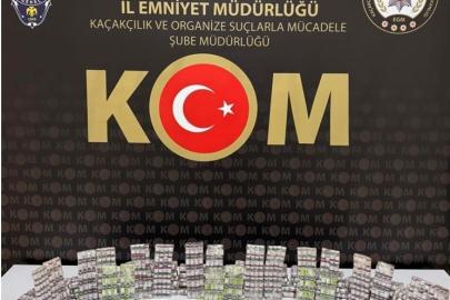 Erzurum’da bin 500 adet gümrük kaçağı botoks ilacı ele geçirildi