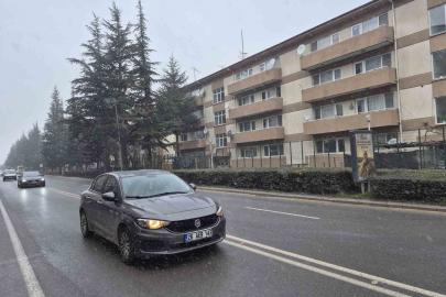 Eskişehir’e kar geri döndü