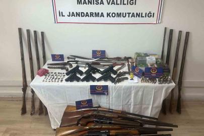 Ev değil, adeta cephanelik