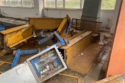 Faal olmayan Su Temin Projesi Tesisine girip 6 milyon liralık malzeme çaldılar