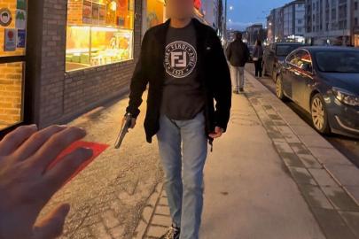 Fotoğrafçıya oyuncak silah çeken şahsa bin 764 TL ceza