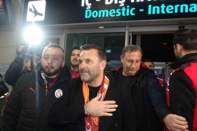 Galatasaray kafilesi Konya’ya geldi