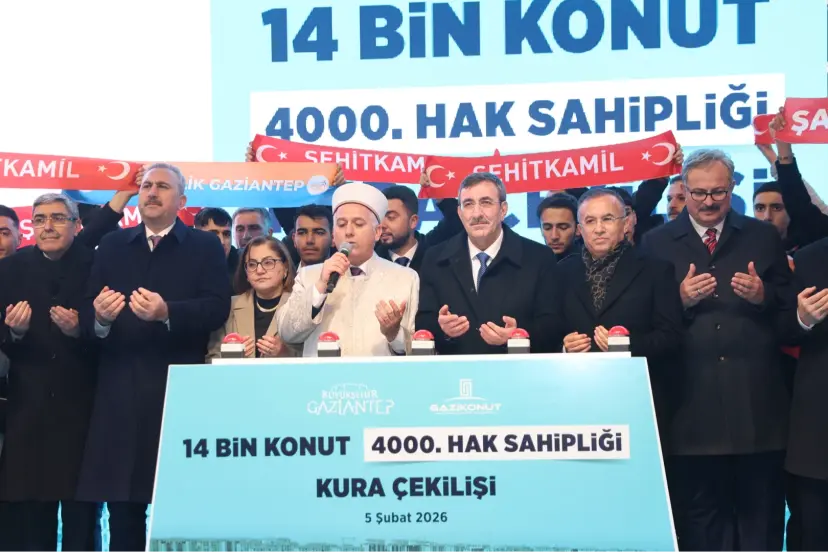 Gaziantep’te 4 bininci hak sahibi belirlendi