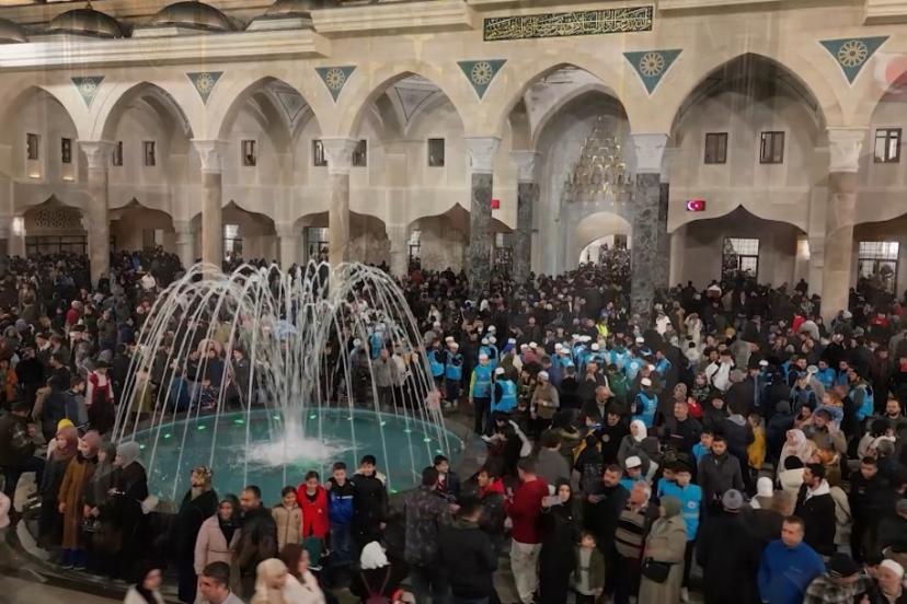 Gaziantep’te Ramazan’ın ilk teravih namazı kılındı