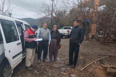 Gazipaşa’da dolu ve fırtınadan 214 üretici zarar gördü